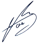 Firma del Dr. Carlos López - urólogo